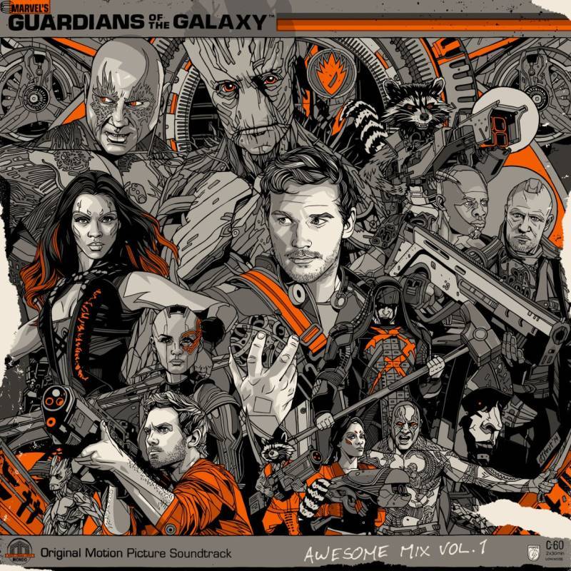 Guardians Of The Galaxy: Awesome Mix Vol. 1 Deluxe LP