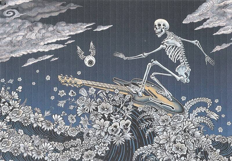 Guitar Surfing Skeleton