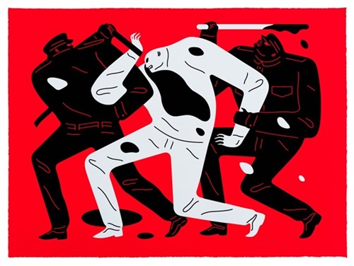 Cleon Peterson - The Disappeared - Red
