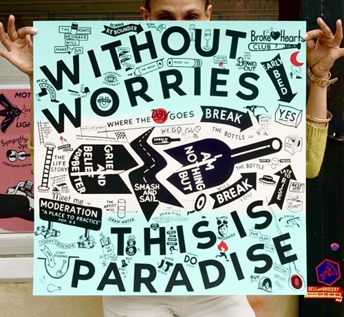 Steve Powers - Without Worries - Fade - First Edition