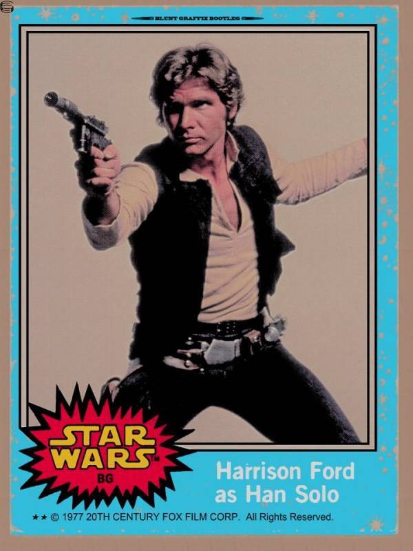 Han Solo Trading Card