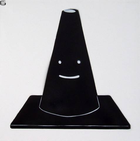 Happy Cone (Black)