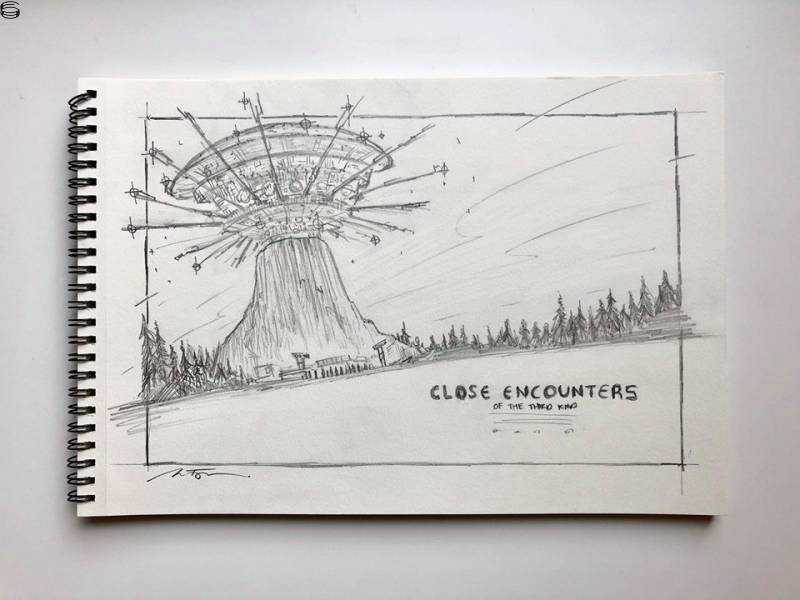 Matt Ferguson - Have you recently had a close encounter? - OG Sketch Edition
