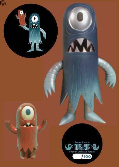 Tim Biskup - Helper Toy 04 - Blue Edition