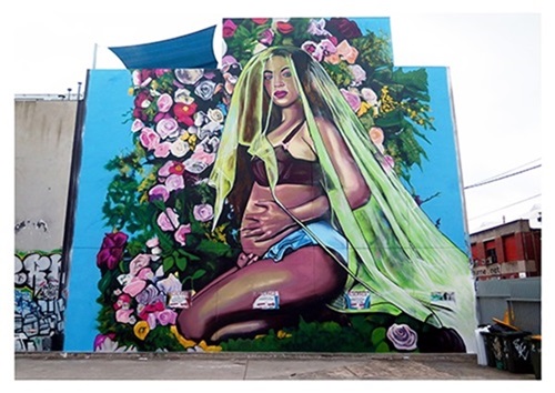 Beyonce Mural