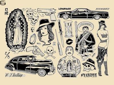 Mike Giant - Americana Flash Set Sheet 5 - 3rd Edition