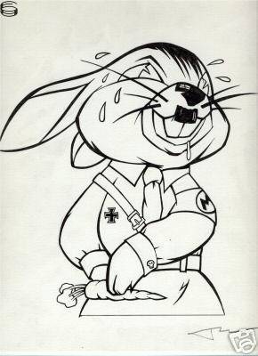 Hitler Bunny Sketch 01