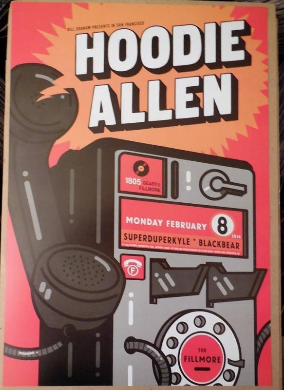 Scrojo - Hoodie Allen SF 16 - First Edition
