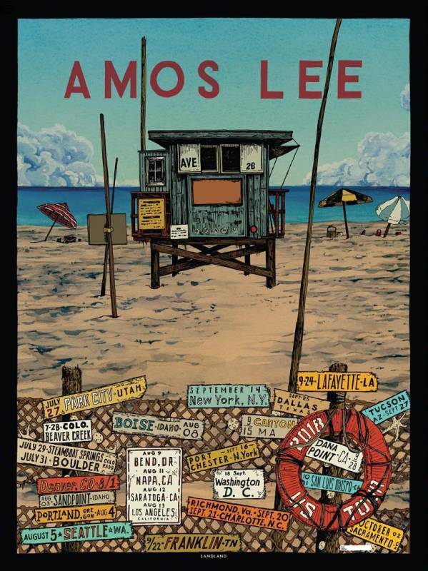 Amos Lee Tour 18