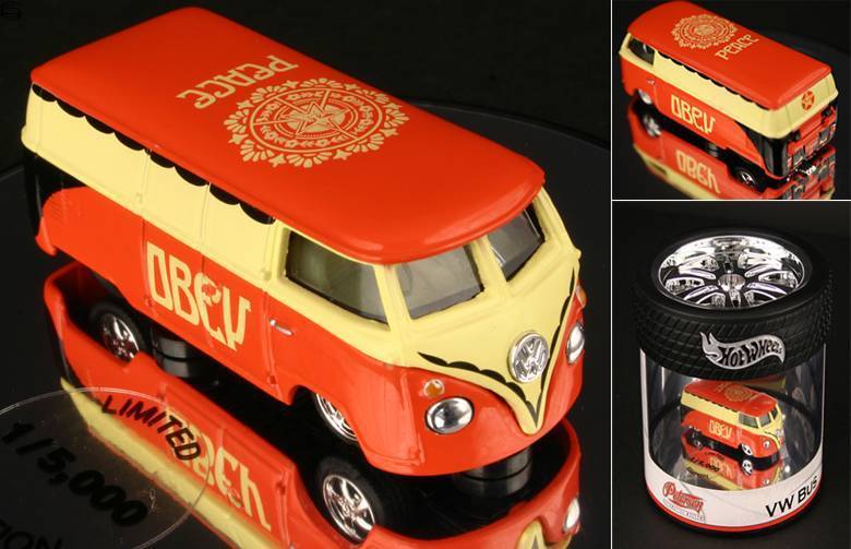 Shepard Fairey - Hot Wheels Petersen Museum VW Bus 06