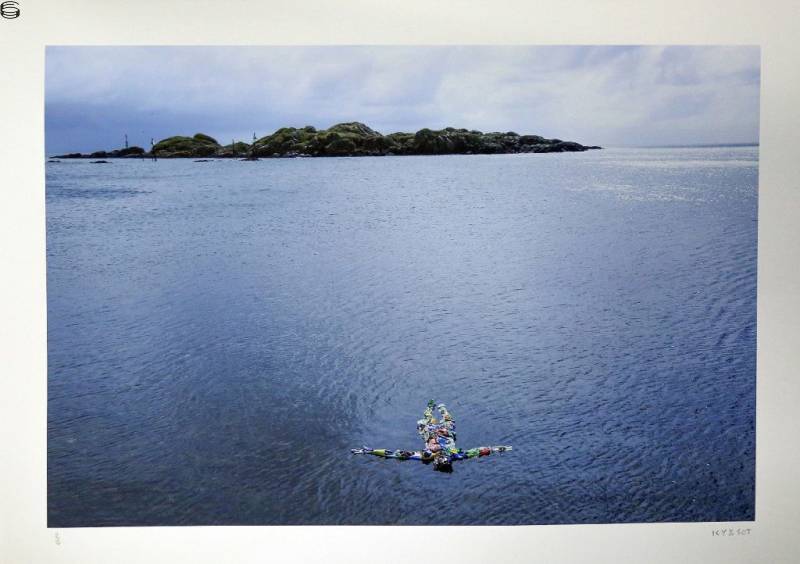 Human Reflection on Ocean