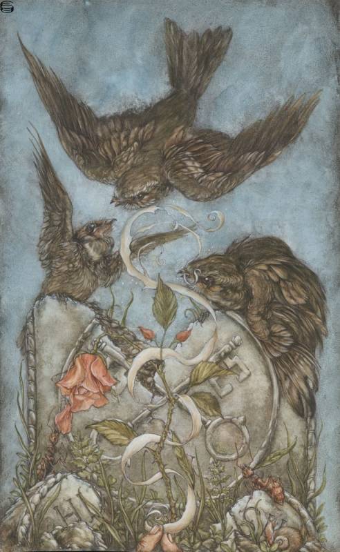 Jeremy Hush - Hungry Gathering (Whippoorwills) - First Edition