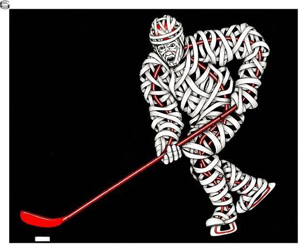 Ice Hockey Player 12