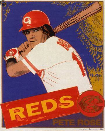 Andy Warhol - II.360b: Pete Rose 85 - Postcard Edition