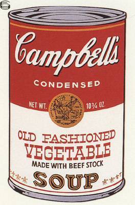 Campbell's Soup II: Old Fashioned Vegetable (FS-II.54)