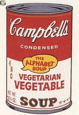 Campbell's Soup II: Vegetarian Vegetable (FS-II.56)
