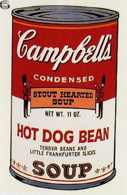 Campbell's Soup II: Hot Dog Bean (FS-II.58)
