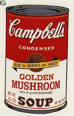 Campbell's Soup II: Golden Mushroom (FS-II.62)