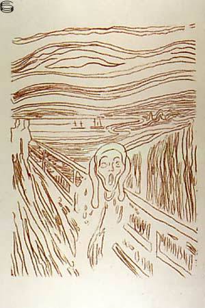 IIIA.43A: The Scream (After Munch) 84