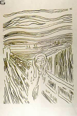 IIIA.43B: The Scream (After Munch) 84