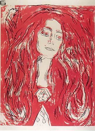 IIIA.44B: Eva Mudocci (After Munch) 84