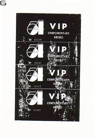 IIIA.4B: Studio 54 Complimentary Drink Invitation 78