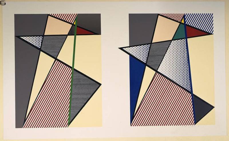 Roy Lichtenstein - Imperfect 57 7/8