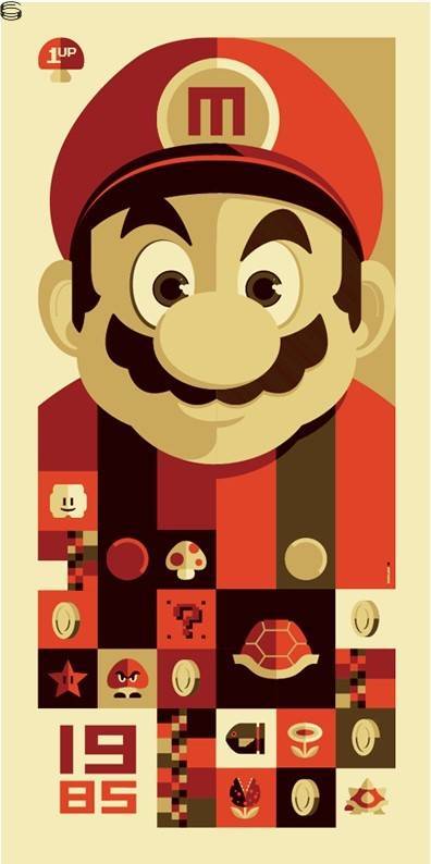 1985 Red Mario