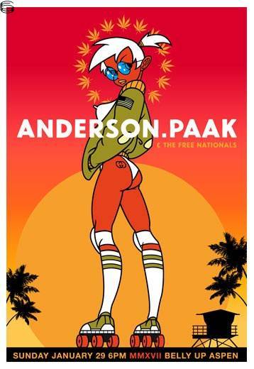 Anderson Paak and the Free Nationals Aspen 17