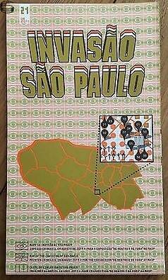 Space Invader - Invasion Map #21 Sao Paulo