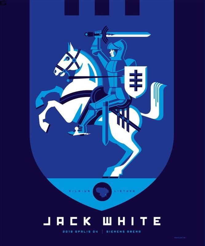 Tom Whalen - Jack White Vilnius
