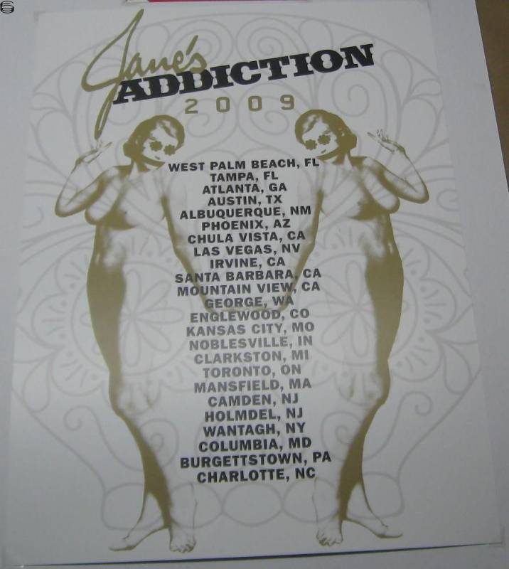 Jane's Addiction Summer Tour 09