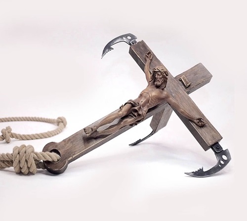 Banksy - Crucifix Grappling Hook