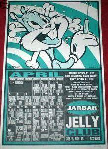 Jelly Club April Calendar Austin 92