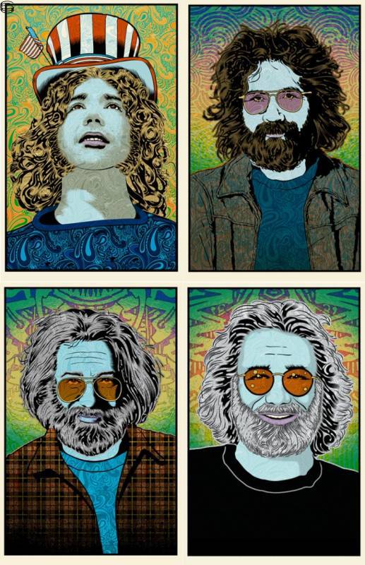 Jerry Garcia Four Season Set