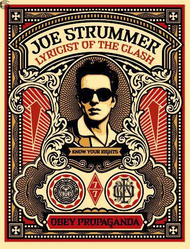 Shepard Fairey - Joe Strummer - Large Format Edition