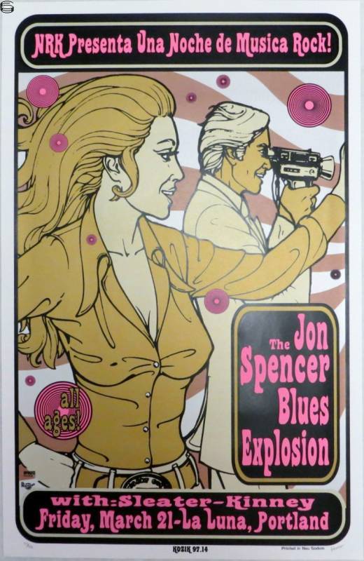 Jon Spencer Blues Explosion Portland 97