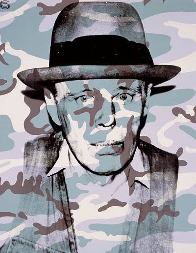 Joseph Beuys Camoflage Portrait 03