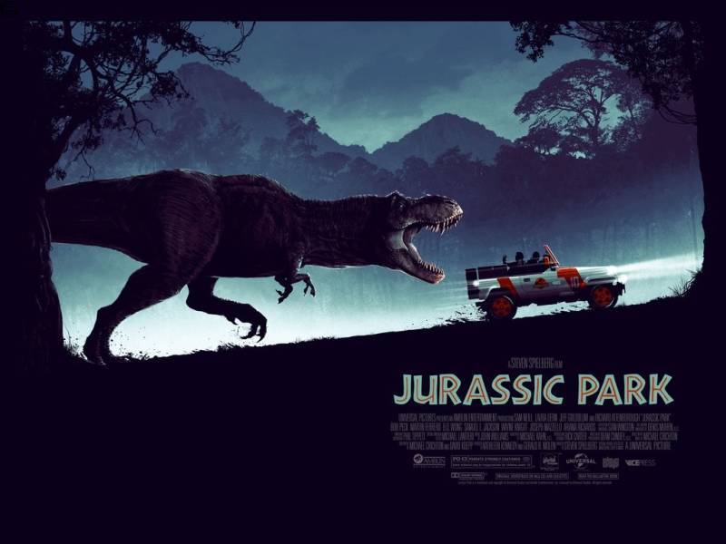 Matt Ferguson - Jurassic Park 18 - Quad Edition