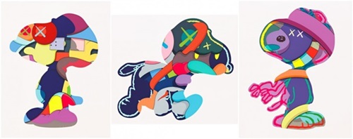 Kaws - No-One's Home, Stay Steady, The Things That Comfort