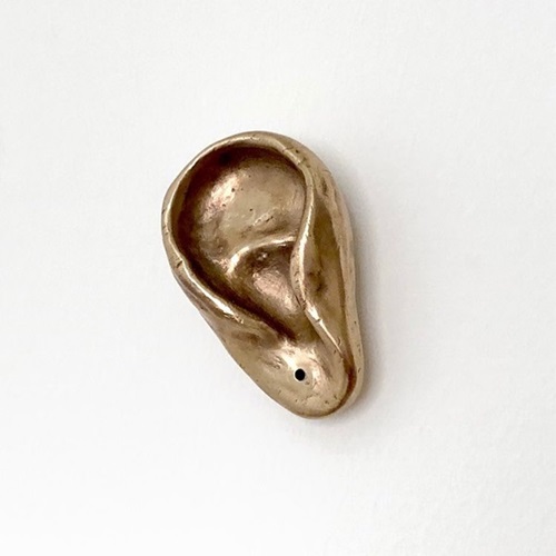 Right Ear Made From Bronze