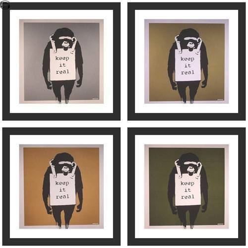 Keep it real by Banksy | DogStreets
