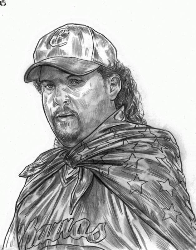 Cuyler Smith - Kenny Powers - OG Sketch Edition