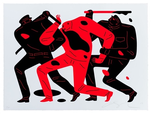 Cleon Peterson - The Disappeared - White