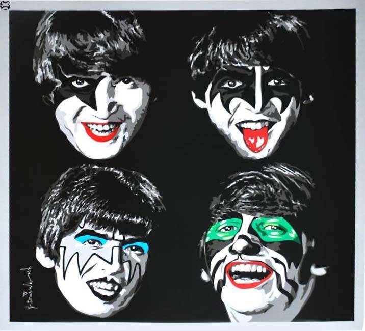 Mr Brainwash - Kiss The Beatles 10 - Offset Edition