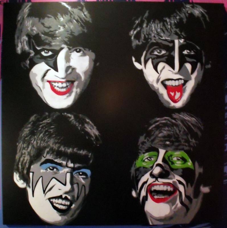 Mr Brainwash - Kiss The Beatles 10 - OG Edition