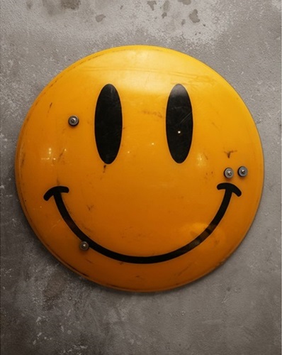 James Cauty - Smiley Riot Shield - Third Edition