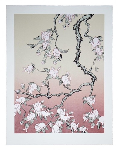 Kozyndan - Bunny Blossom 05 - Screenprint Edition