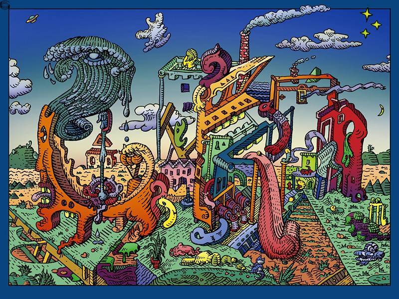 David Welker - Letters on Vacation - First Edition