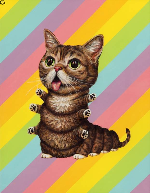 Casey Weldon - Lil Bub Kittypillar - First Edition